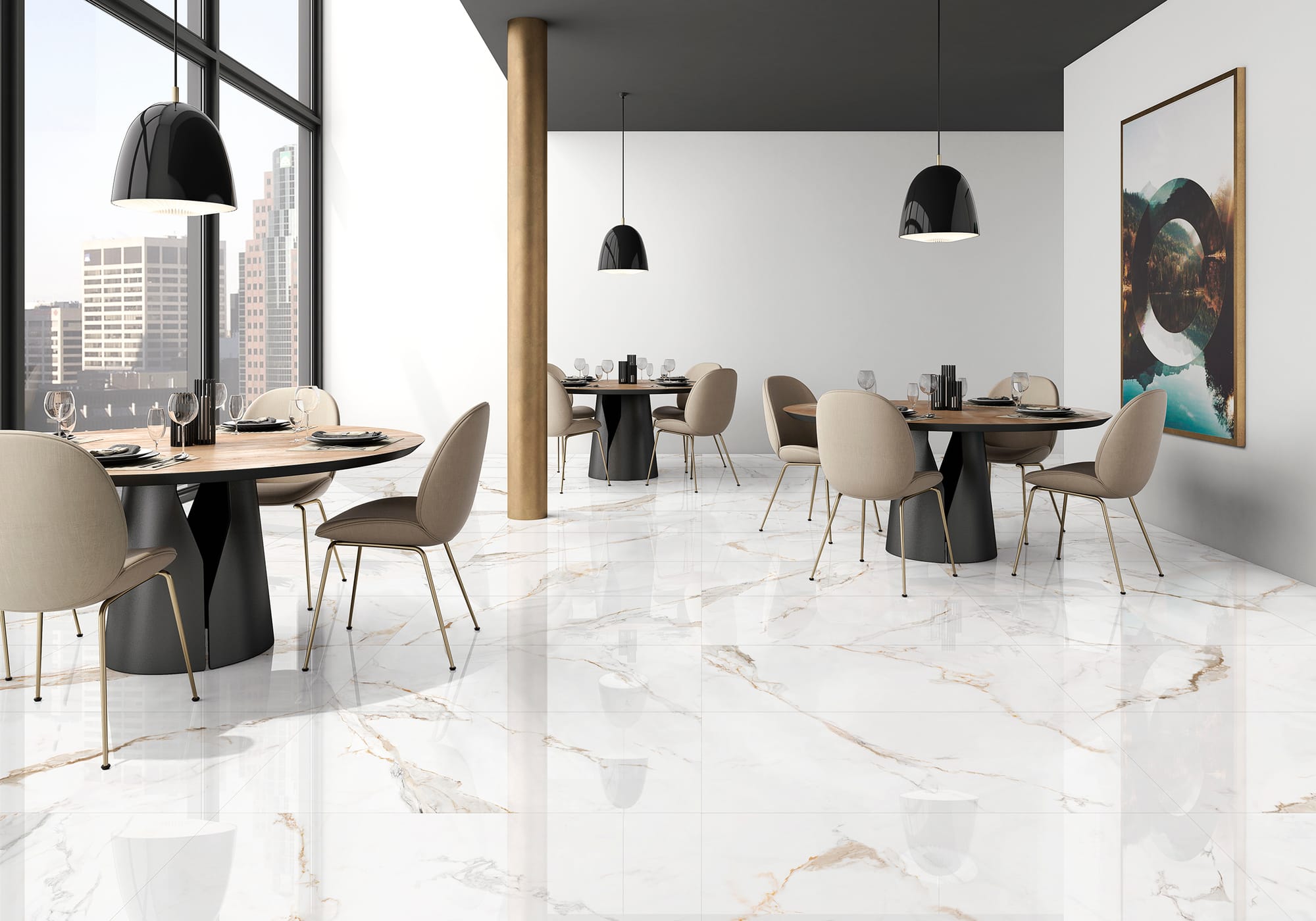CALACATTA DELICATTO GOLD RECT PUL