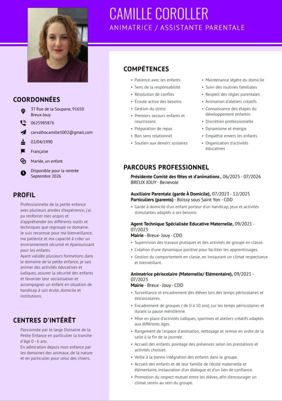 CV