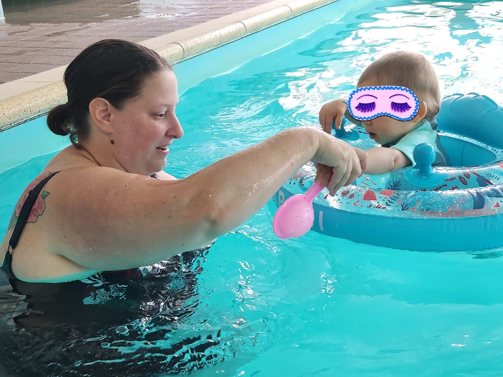 Sortie piscine