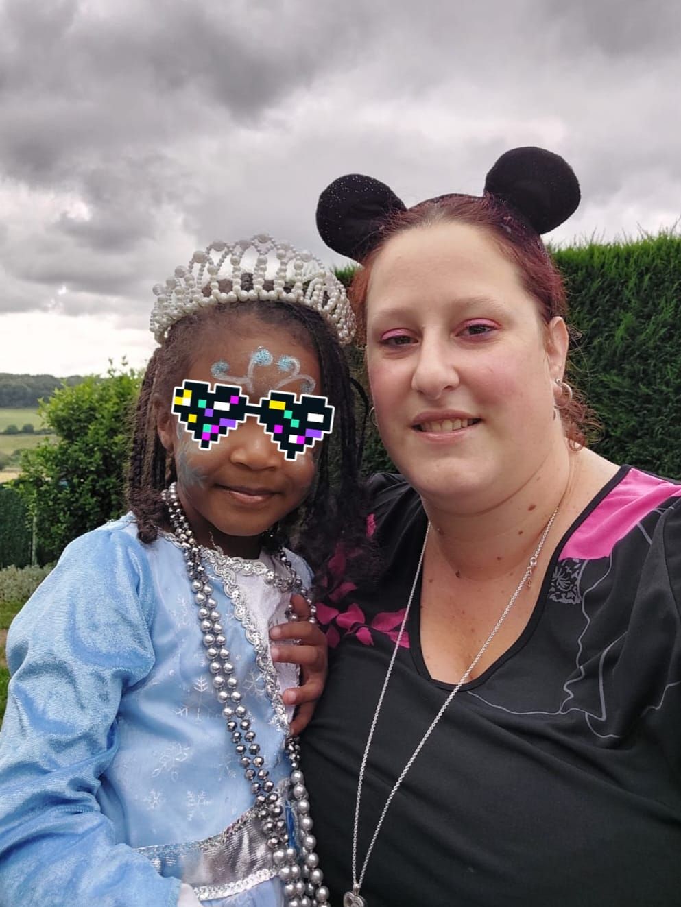 Selfie pour faire une activité souvenir manuelle