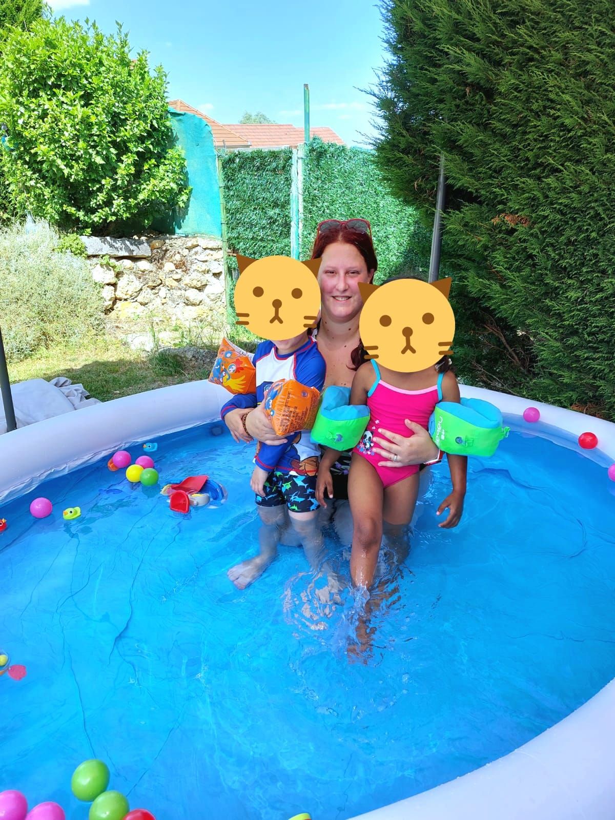 Petit moment piscine (garde partagée)