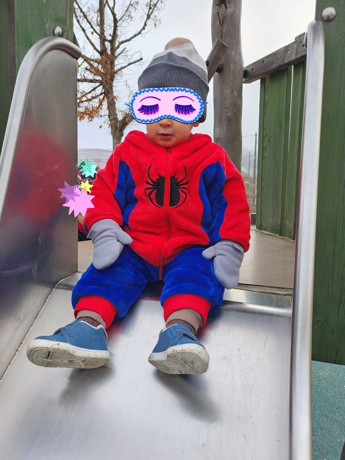 Promenade aux parcs pour enfants