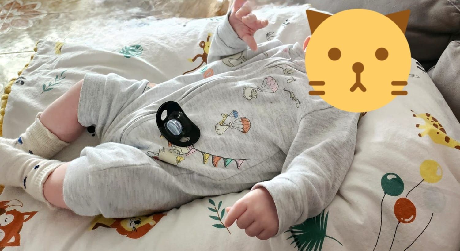 Moment calinou avant la sieste