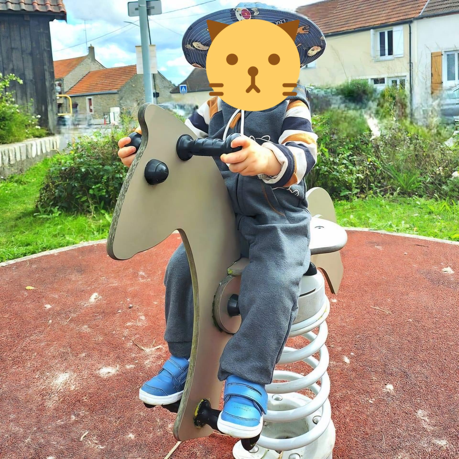 Promenade aux parcs pour enfants