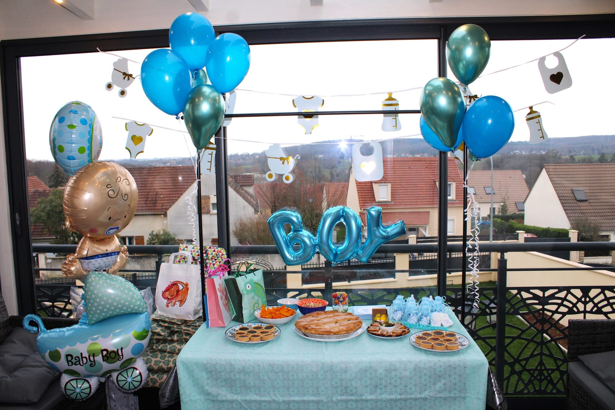 baby  shower suite