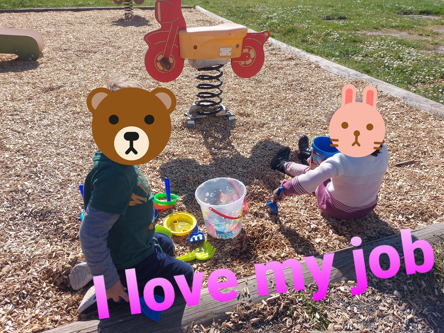 Jeu au parc