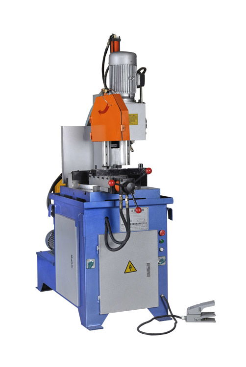 hydraulic semiautomatic pipe cutting machine