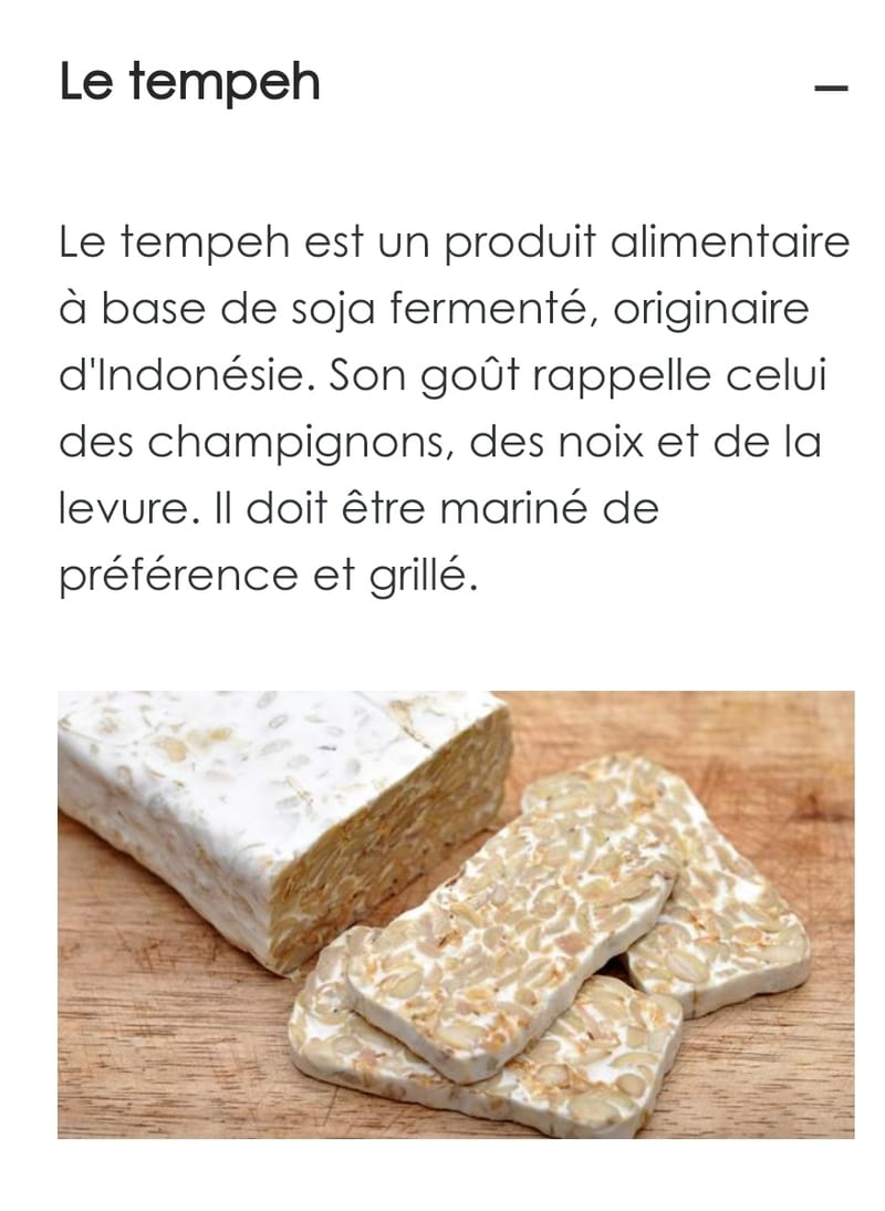 Le tempeh