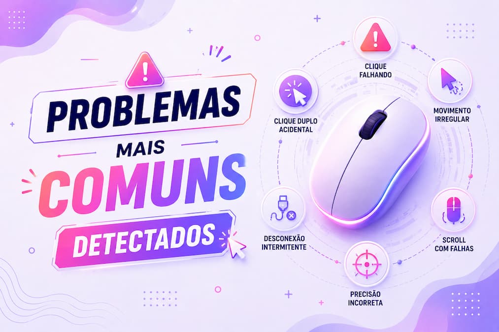 Problemas Mais Comuns Detectados