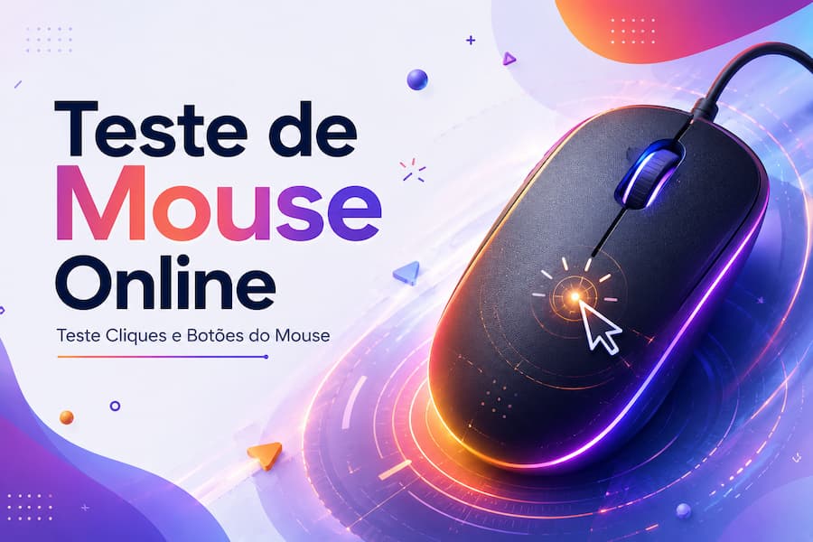 Teste de Mouse Online