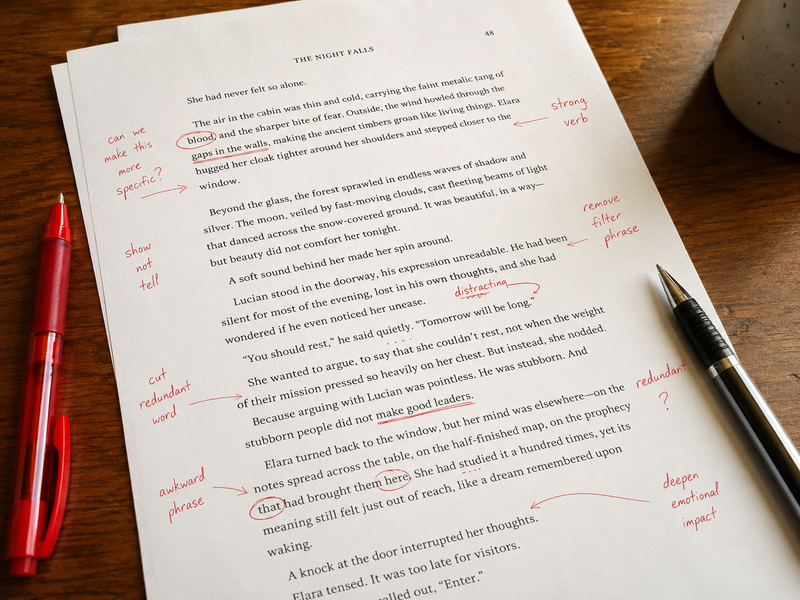 Book Editing & Proofreading