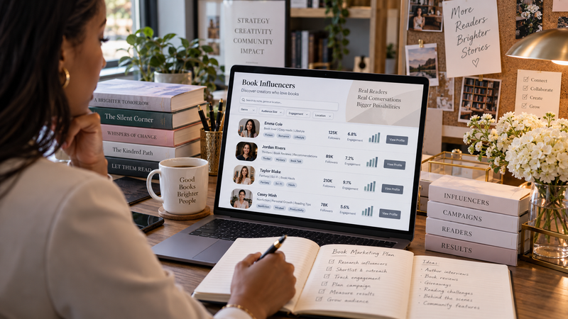 Book Influencer Outreach