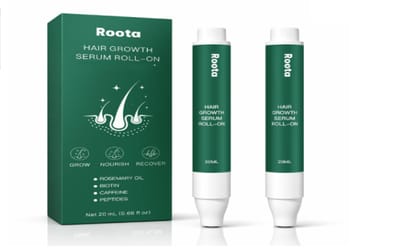 Roota Hair Growth Serum Lightweight Non-Greasy Formula for Men & Women