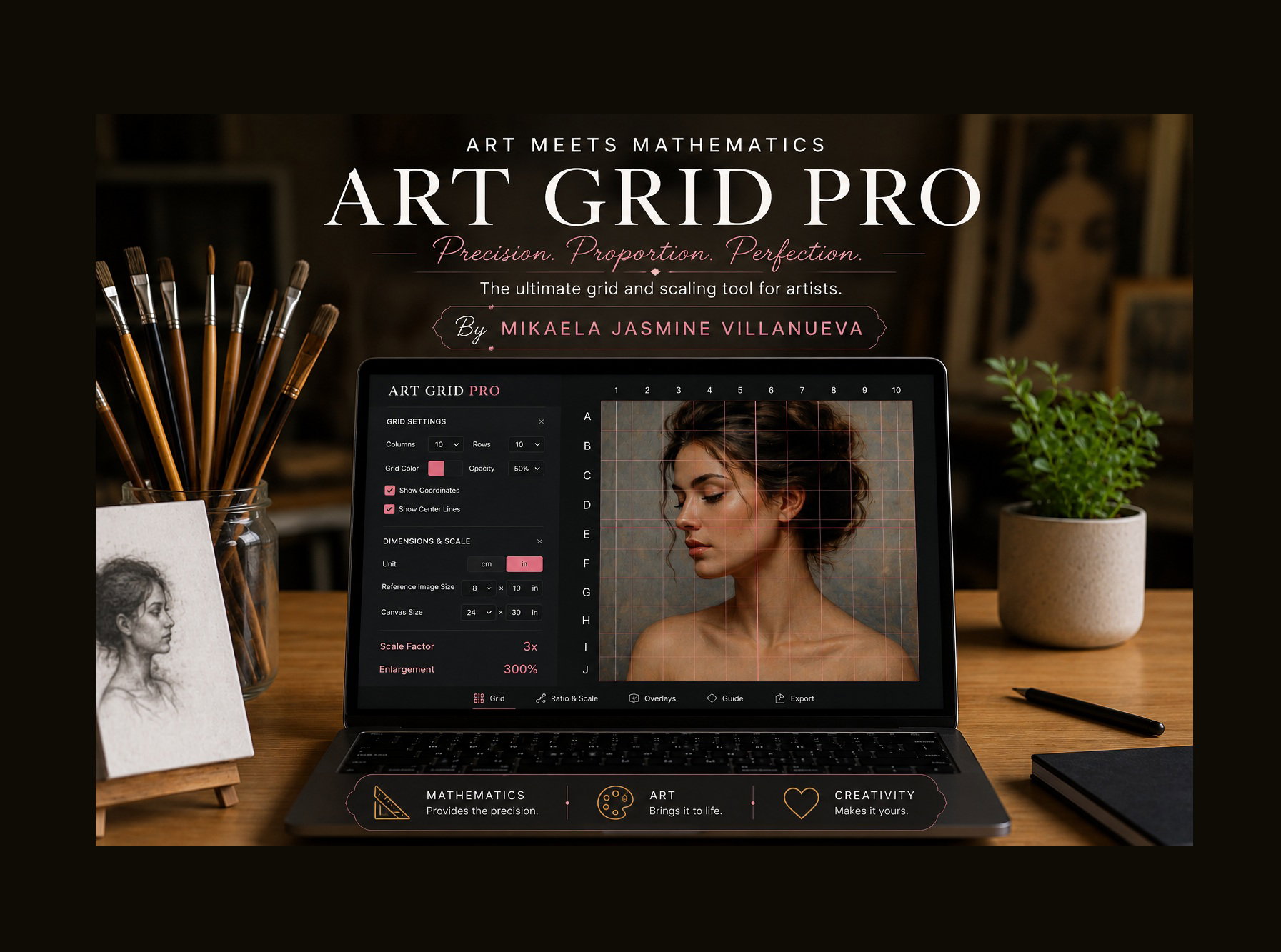 Math Meets Art: Creating Visual Designs Through Functions