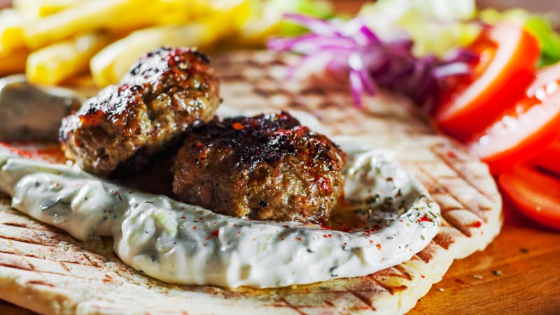 3.Pita¹  Bifteki