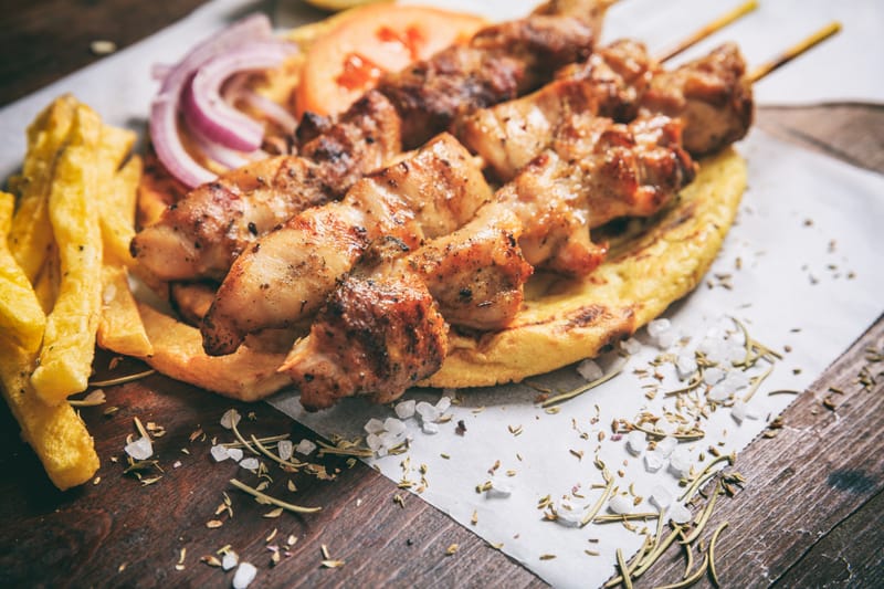 4. Pita¹ Souvlaki