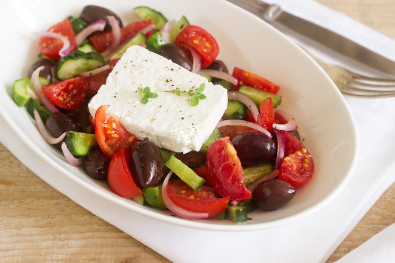 40. Griechischer Bauernsalat