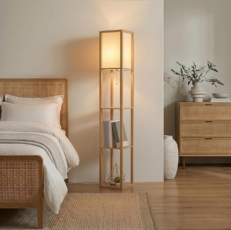 Modern Shelf Floor Lamp