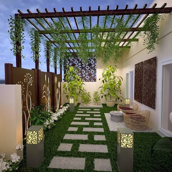 تنسيق وتجميل الحدائق