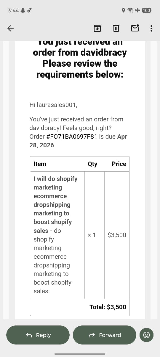 Payment is Confirmed