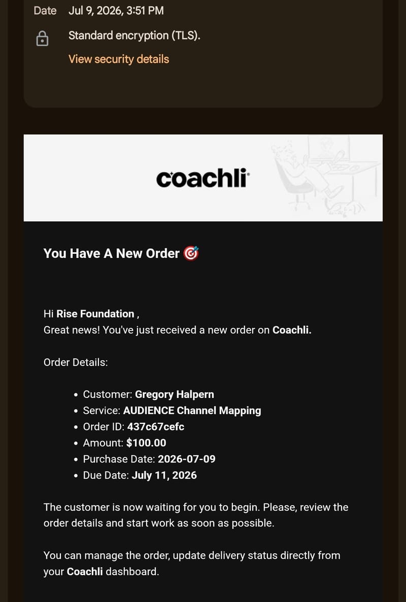 Payment is Confirmed