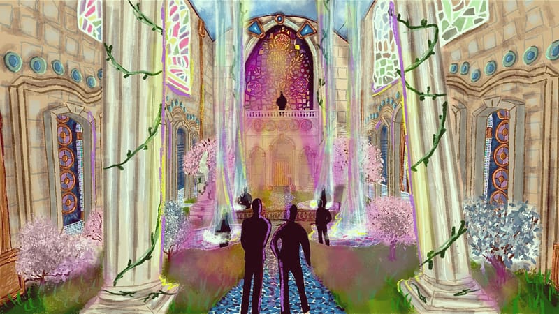 The Temple Reception Room