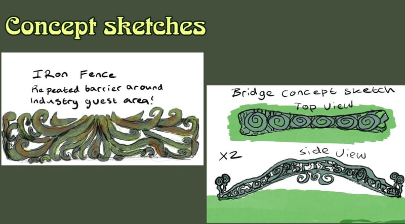 Concept sketches
