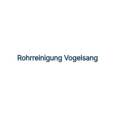 Rohrreinigung Vogelsang