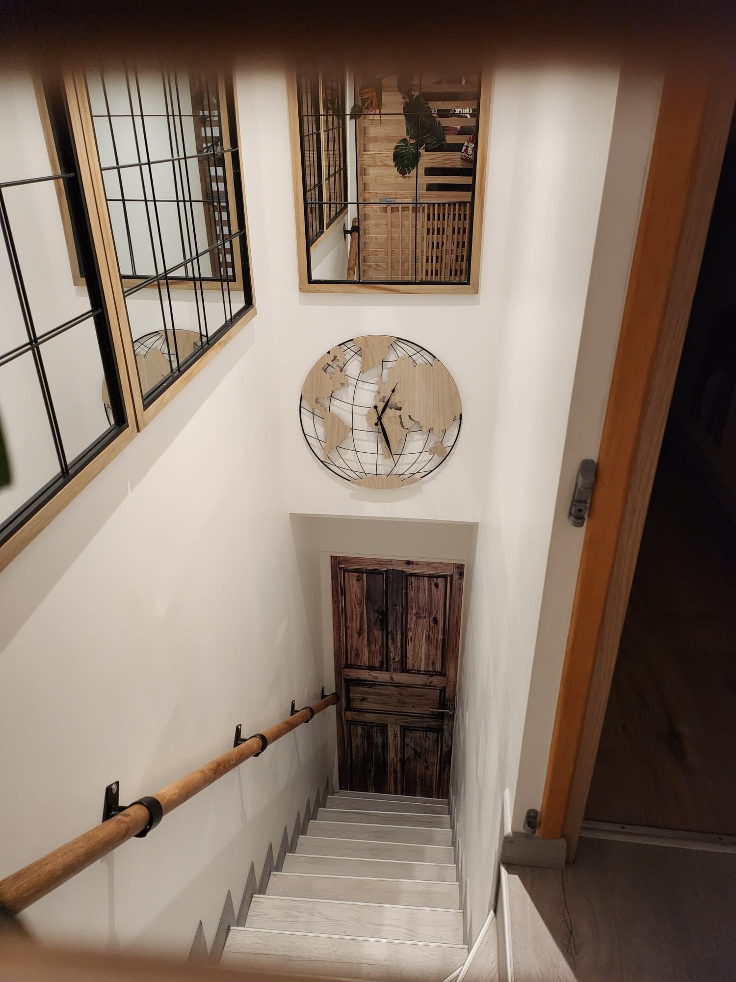 Escalier pour aller à l'étage