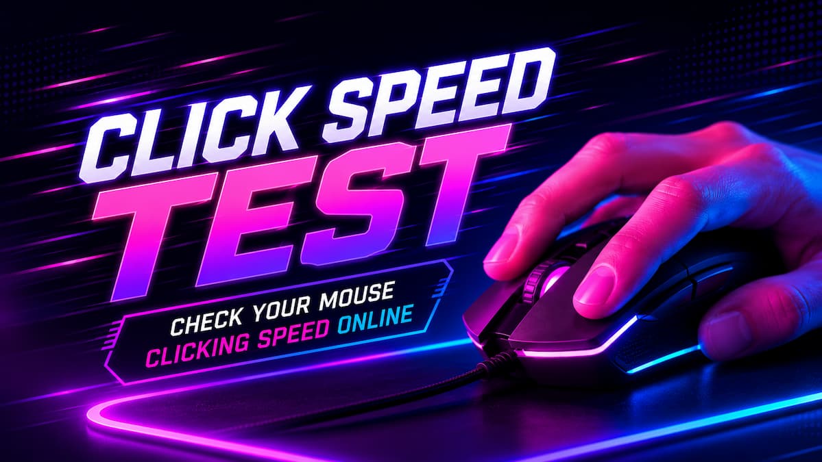 Click Speed Test