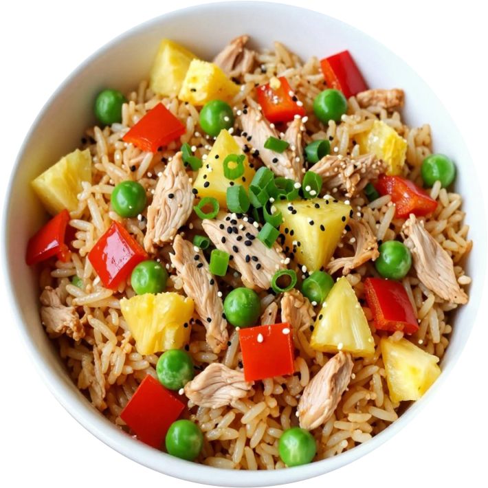 Orez prăjit THAI cu piept de pui 500g+