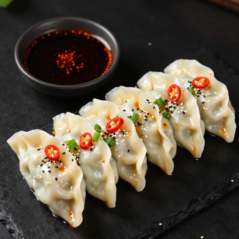 Jiaozi cu carne de pui 9 buc