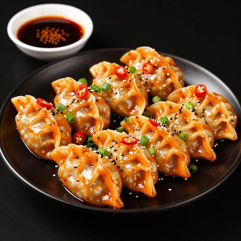 Jiaozi cu carne de porc 9 buc