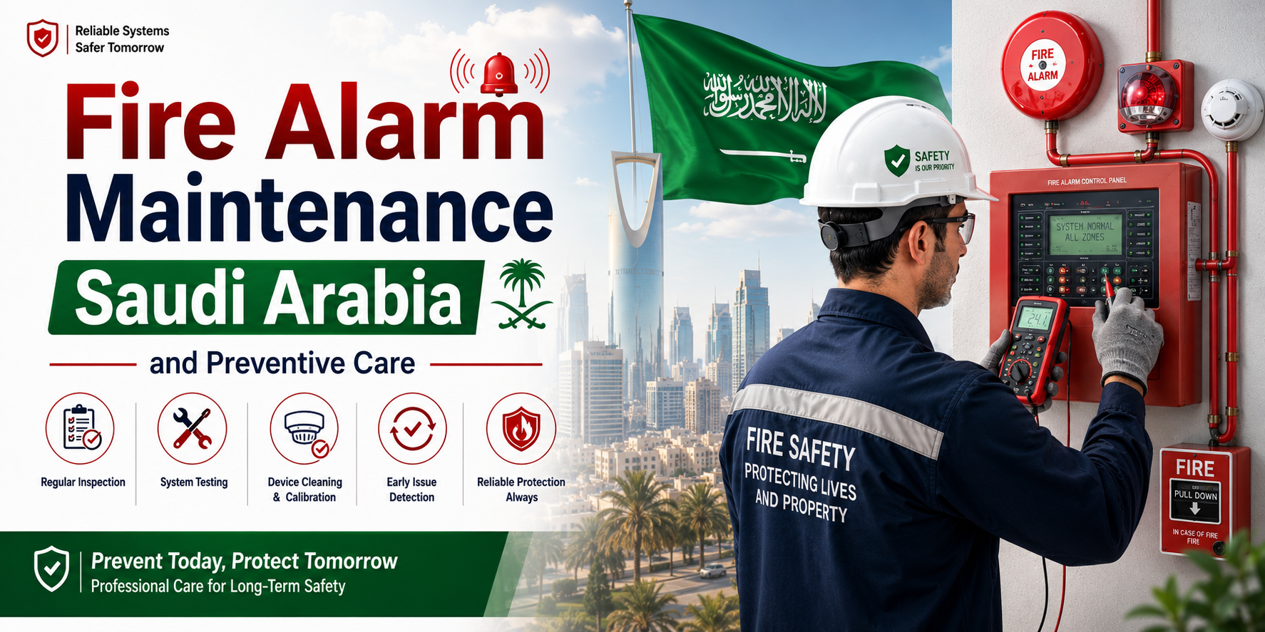Fire Alarm Maintenance Saudi Arabia and Preventive Care