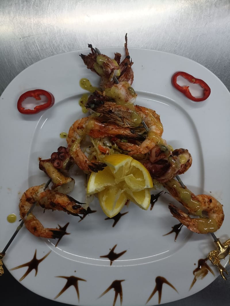 Γαρίδες ψητές/Grilled Shrimp