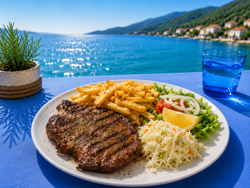 Μπριζόλα Μοσχαρίσια/Veal steak