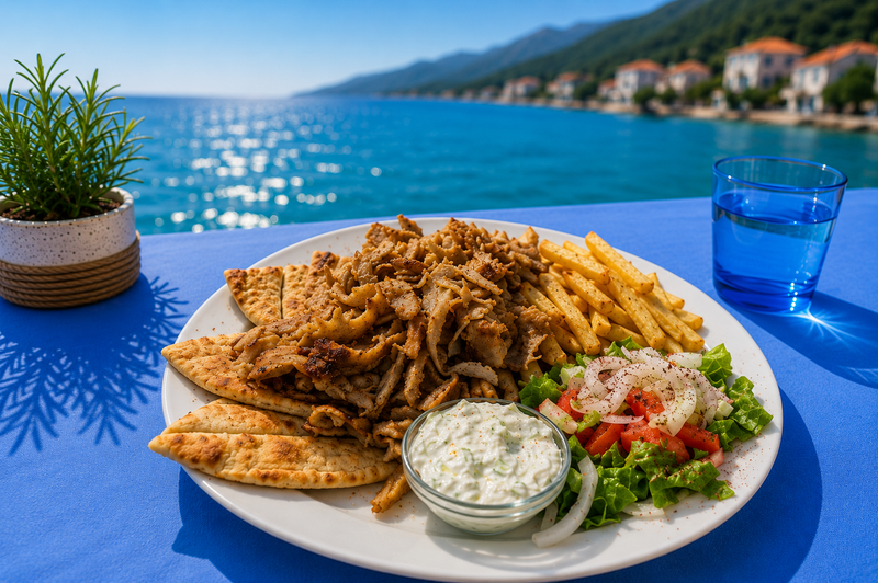 Γύρος χοιρινός/Pork Gyros