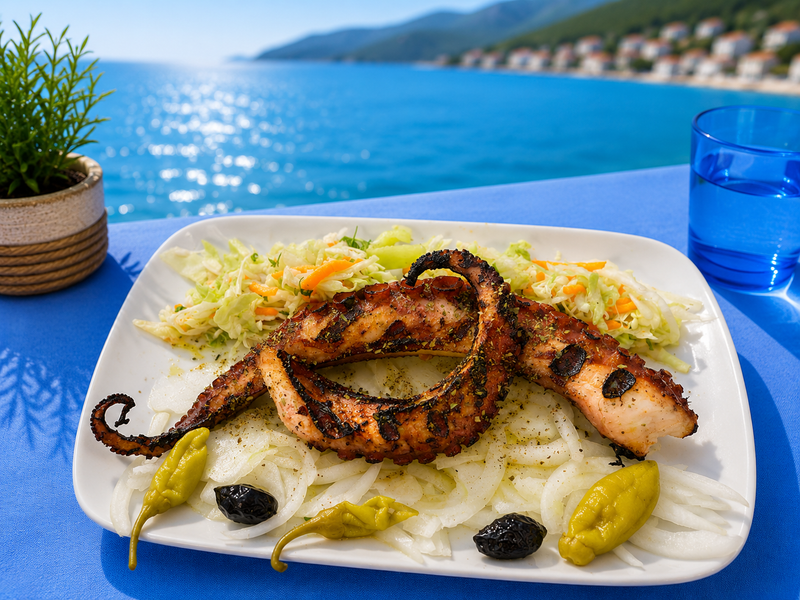 Χταπόδι Ψητό/Grilled Octopus