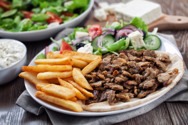 Γύρος χοιρινός/Pork Gyros