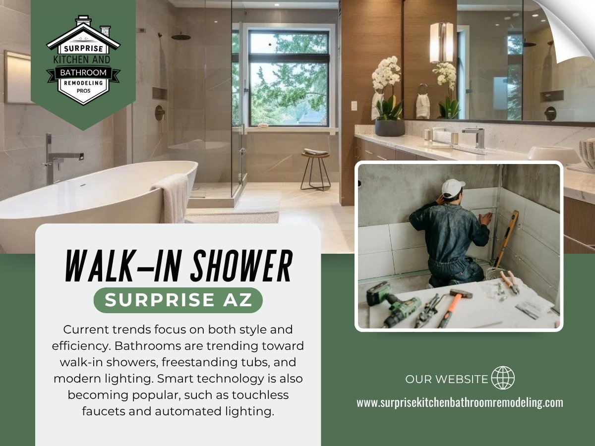 Walk-in Shower Surprise AZ