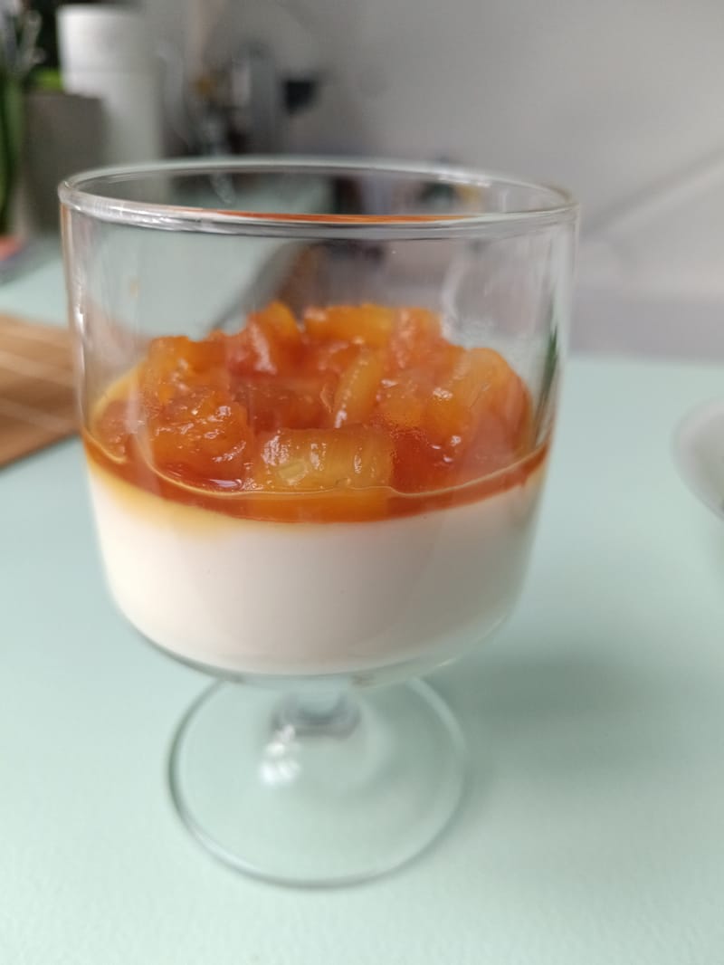 FLAN  CARAMEL ANANAS GINGENBRE
