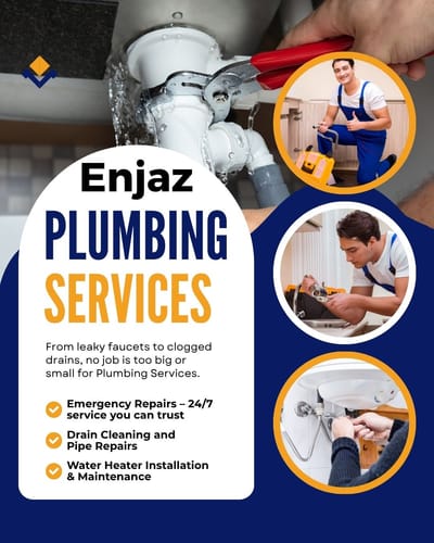 Steps for Professional Bathroom Plumbing Installation with Enjaz Services in Riyadh