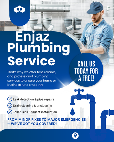 Plumbing Network Maintenance with Enjaz Plumbing Services in Riyadh