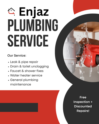 Bathroom Plumbing Installation in Saudi Arabia in 5 Professional Steps with Enjaz Services