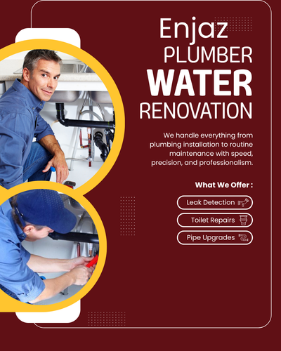 Plumbing Services for Bathrooms and Kitchens in Saudi Arabia – Enjaz Services Company