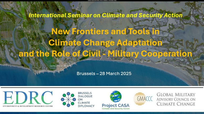 New Frontiers and Tools in Climate Change Adaptation and the Role of Civil - Military Cooperation