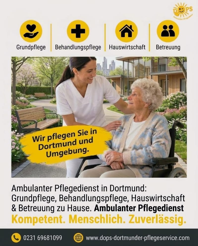 Ambulanter Pflegedienst in Dortmund | DOPS Pflegeservice