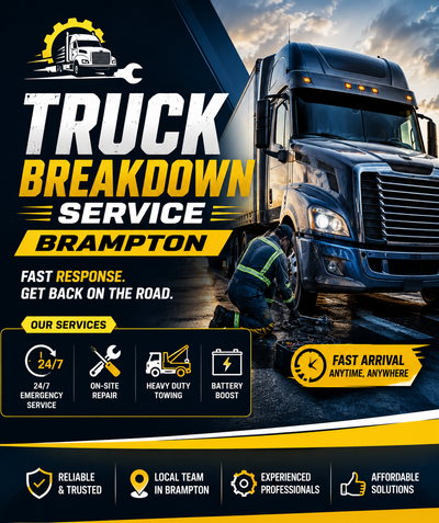 13 Tips for Dealing with Truck Breakdowns in Brampton
