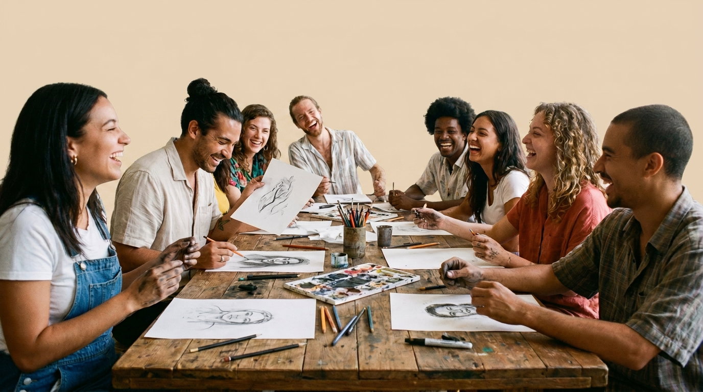 Workshops voor vrienden & vrijgezellen groepen