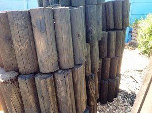 2M Garden Retainers Wood 200mm R180.00 / 300mm R220.00